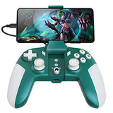 USB C Wired Mobile Game Controller/Emulator & Mobile Game 3 in 1 Gamepad for Android Phone/PC Windows, no Lagging, Built-in 6 Gyro sensors, Asymmetric Motor